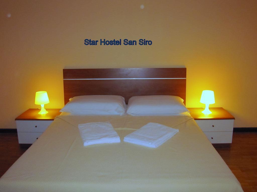Star Hostel San Siro Fiera Milánó Szoba fotó